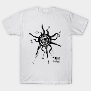 eyeball sun open ur eyes T-Shirt